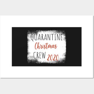 Quarantine Christmas Crew - Family Christmas Crew - Pandemic Christmas Gift - Couple Family Matching christmas pajamas Posters and Art